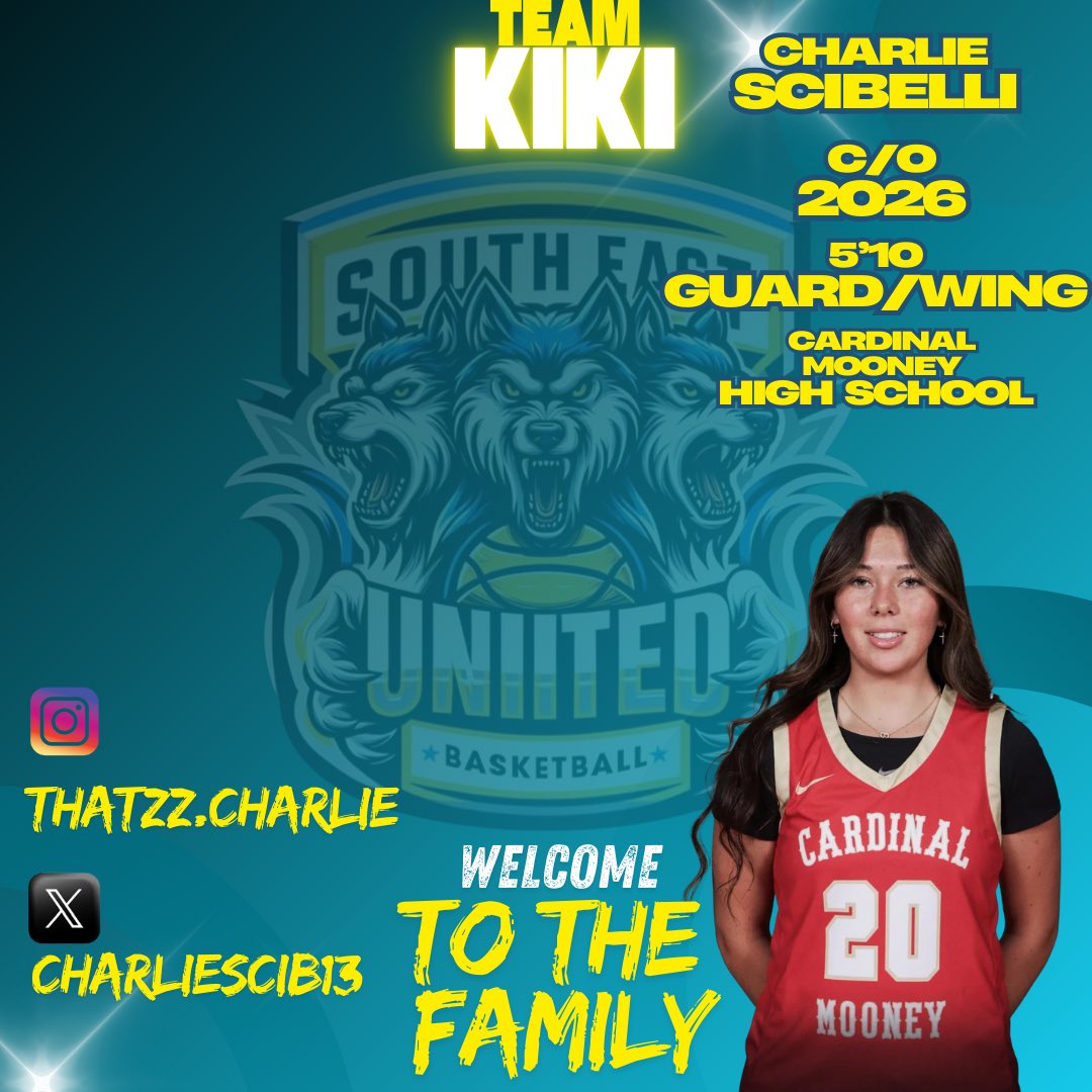 Southeast United (@seunitedkiki) on Twitter photo For the 2025 travel season we are excited to hit the road with so many great kids. Meet a few of our Athletes on Team KiKi. Give them a follow COACHES!
<a href="/Nalah_Smith1234/">Nalah Smith</a>
<a href="/Allevia10/">Allevia Williams</a>
<a href="/CharlotteScib13/">Charlie Scibelli</a>
<a href="/Nai_2026/">Sanai Forrester-Jhagroo #3</a> For the 2025 travel season we are excited to hit the road with so many great kids. Meet a few of our Athletes on Team KiKi. Give them a follow COACHES!
<a href="/Nalah_Smith1234/">Nalah Smith</a>
<a href="/Allevia10/">Allevia Williams</a>
<a href="/CharlotteScib13/">Charlie Scibelli</a>
<a href="/Nai_2026/">Sanai Forrester-Jhagroo #3</a>