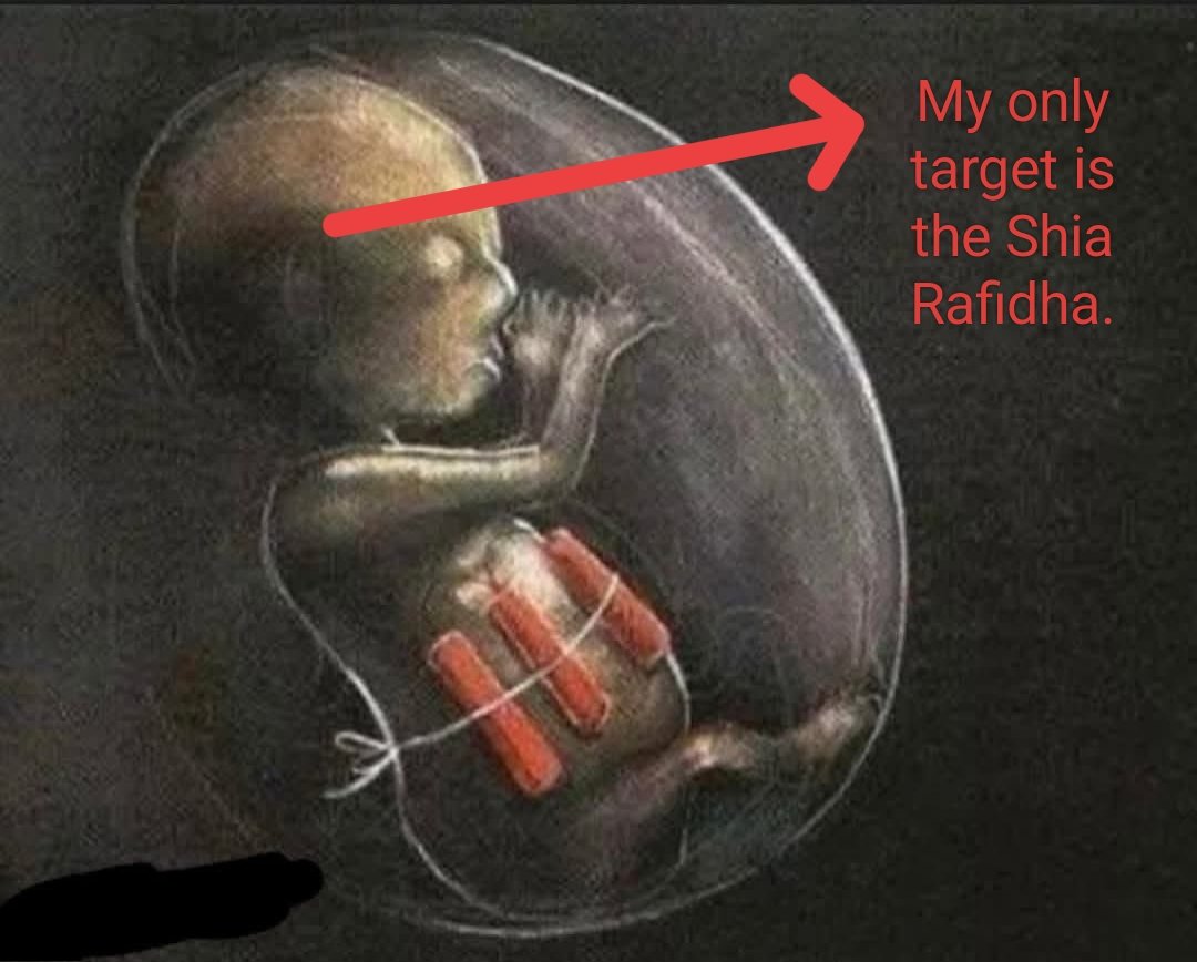 Wahabi in mother womb.