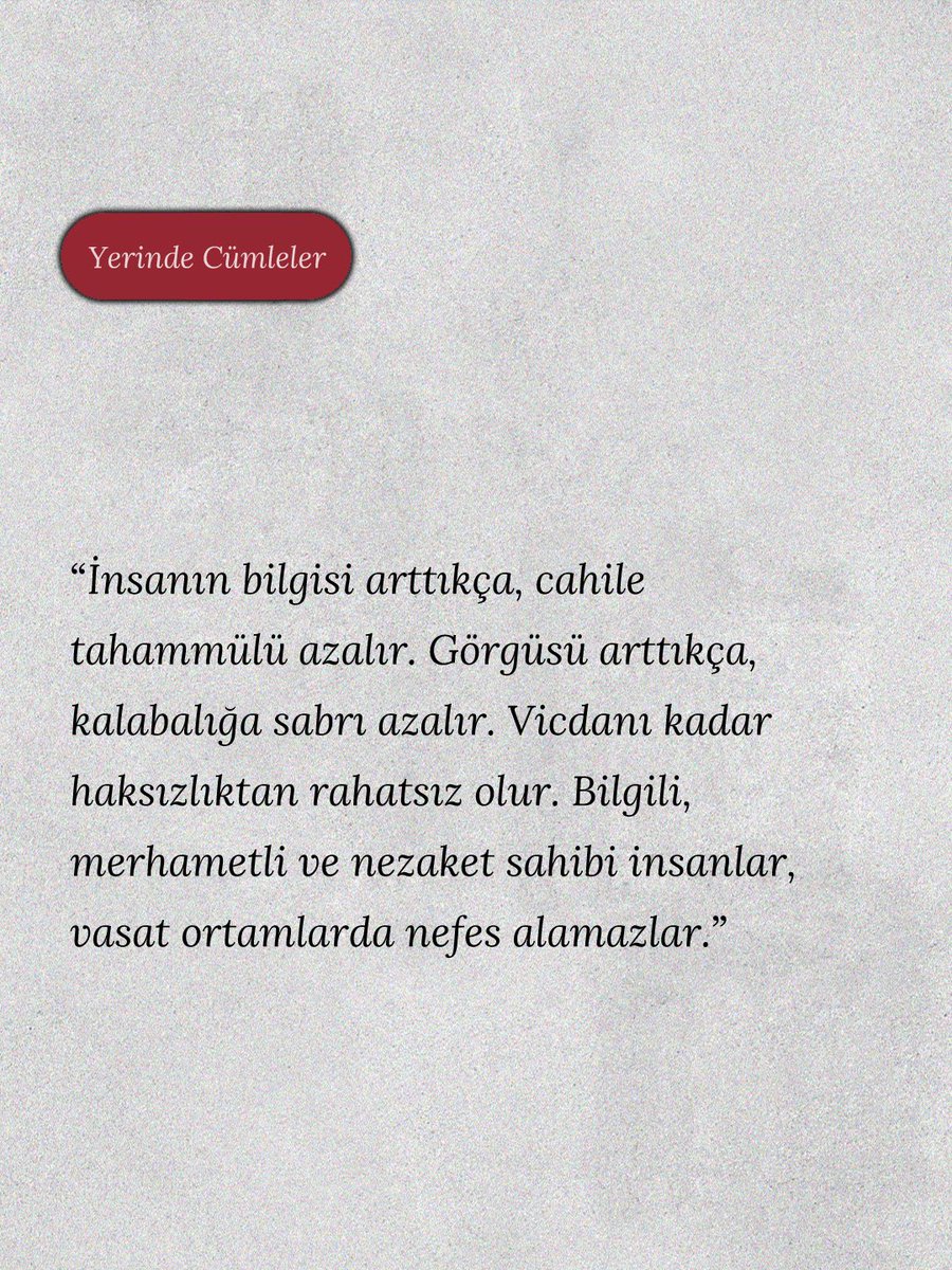 yerindecumleler's tweet photo. Bunu çok daha iyi anladığımız günlerdeyiz. https://t.co/b8LCWadxI9