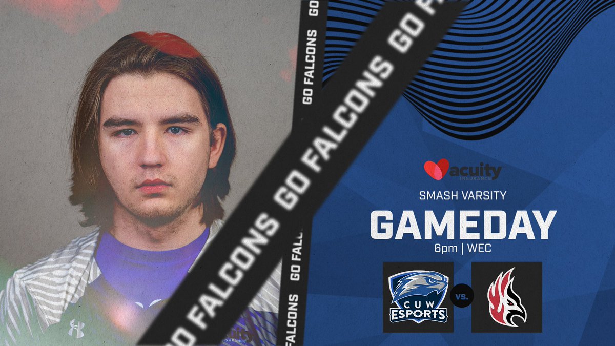 Falcons vs Firebirds. Tonight. 6pm. WEC. Need we say more? #CUW #CUWEsports #CUDUB