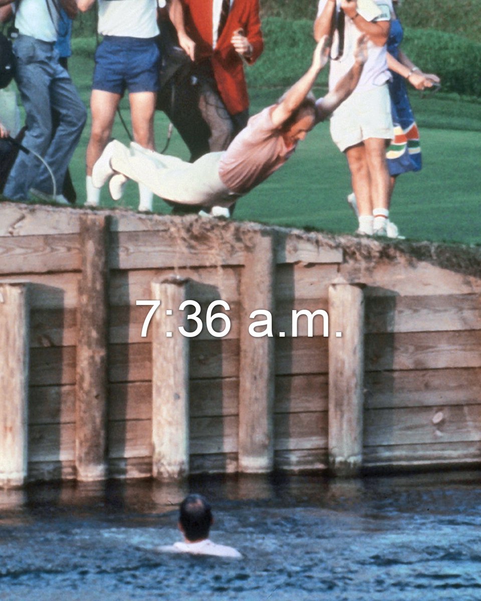 PGATOUR's tweet photo. morning routine https://t.co/FMwGZz1W61