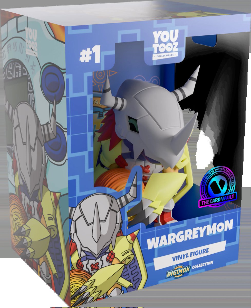 Digimon_Freaks's tweet photo. La figura de #Wargreymon de la marca @youtooz y los peluches de #Calumon / #Culumon &amp; #Terriermon se pondrán preordenar el 26 de marzo.

#Digimon https://t.co/IQMhOTASFC