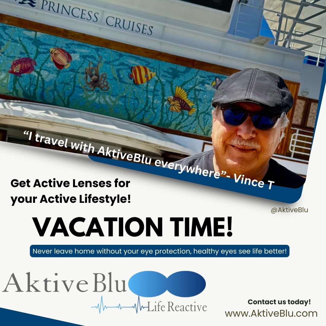 Make sure when planning your Vacation this year, to plan for your Advanced Lenses from aktiveblu.com  

If you think all lenses are manufactured the same, then we invite you to see the difference.  Visit the website for more details.

#picoftheday #sky #outdoorlife
