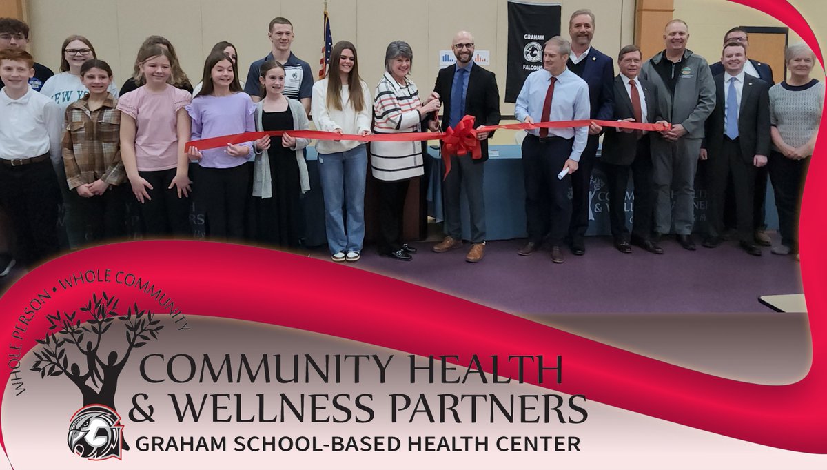 🎉 Ribbon cutting of the Graham School-Based Health Center with Congressman Jim Jordan, Ohio AG Dave Yost, Rep. Tim Barhorst, and Taylor Armstrong for Sen. Bernie Moreno. Vital for students, families, and faculty! 🌟 #GrahamSchoolHealth #CommunitySupport