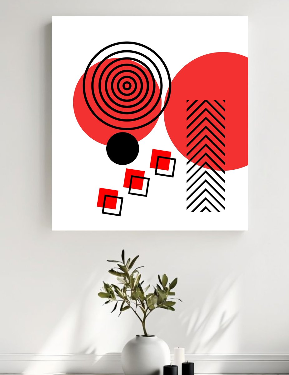 AtelierDigitalD's tweet photo. https://t.co/xvVwUJZ3wi
This stunning piece features a captivating abstract design with striking red and black geometric shapes, making it the perfect addition to bring a contemporary flair to any room.
#wallart #digitalprints #pdfdownload #digitalfiles #atelierdigitaldesigns #digitaldesigns
