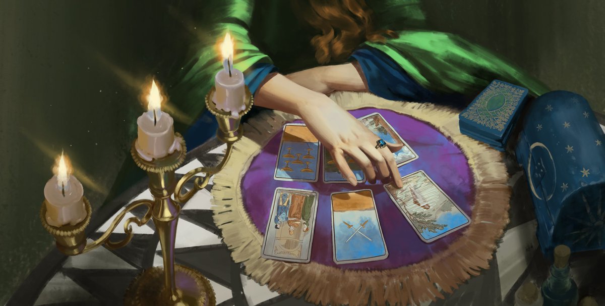 alicehaundraws's tweet image. &quot;no matter how I draw those cards, the results remain…&quot;