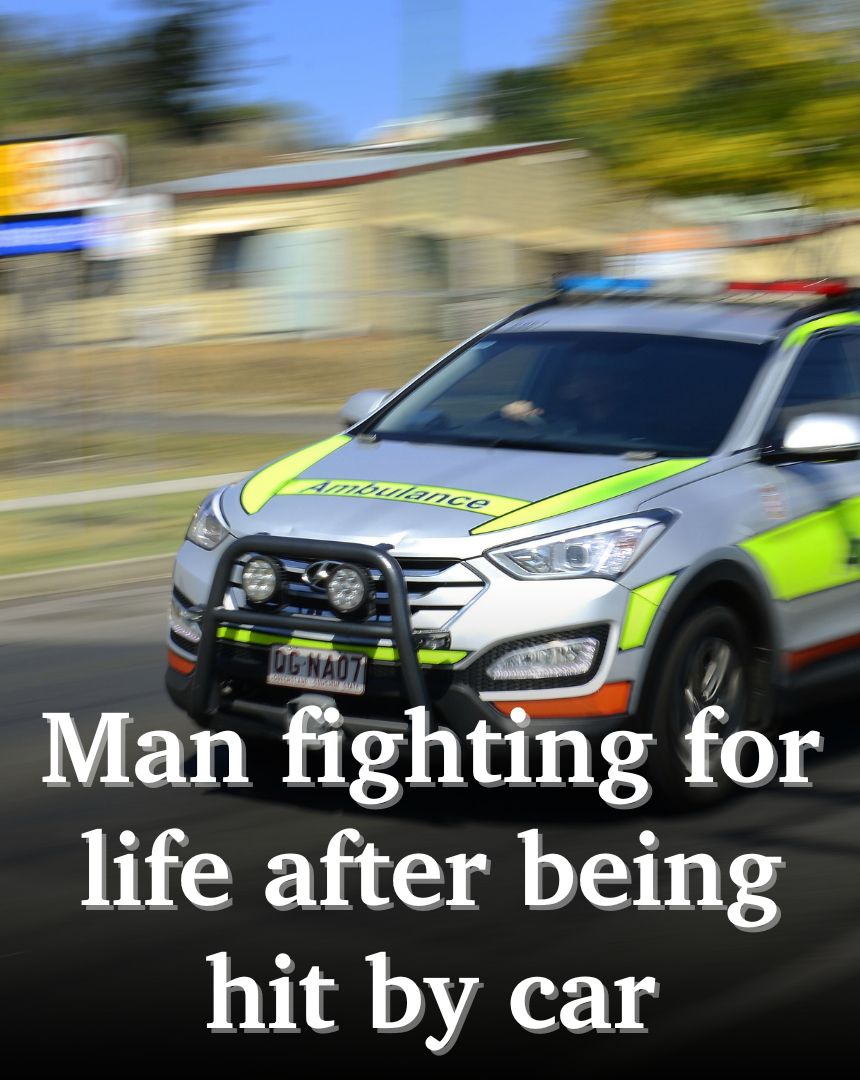 A man has suffered life-threatening injuries after being hit by a car  👉 bit.ly/4hRizl6