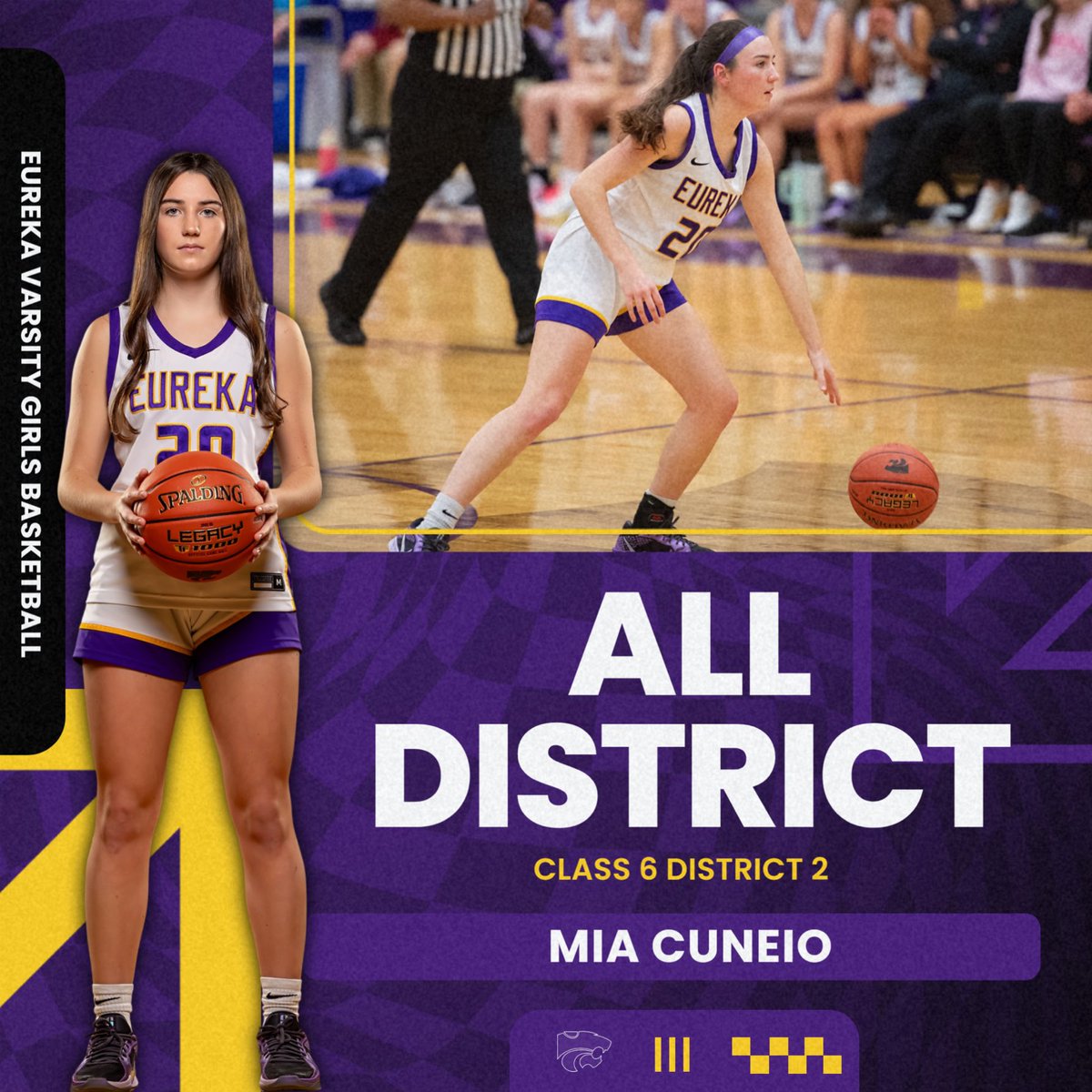Eureka HS Women’s Basketball (@eurekamowbb) on Twitter photo Congrats to Mia Cuneio for being selected All District!
<a href="/MiaCuneio_30/">Mia Cuneio</a> <a href="/EHSActivityDir/">Eureka HS Activities</a> <a href="/ehsbbboosters/">EHS BB Boosters</a> <a href="/ehsjrwildcats/">Eureka HS Junior Wildcats Basketball</a> Congrats to Mia Cuneio for being selected All District!
<a href="/MiaCuneio_30/">Mia Cuneio</a> <a href="/EHSActivityDir/">Eureka HS Activities</a> <a href="/ehsbbboosters/">EHS BB Boosters</a> <a href="/ehsjrwildcats/">Eureka HS Junior Wildcats Basketball</a>