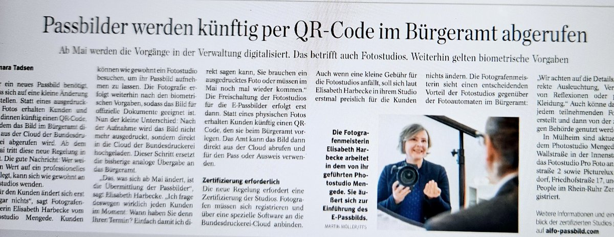 #Passbilder #QRCode Was machen alte Menschen ohne Handy? Daran denkt keiner