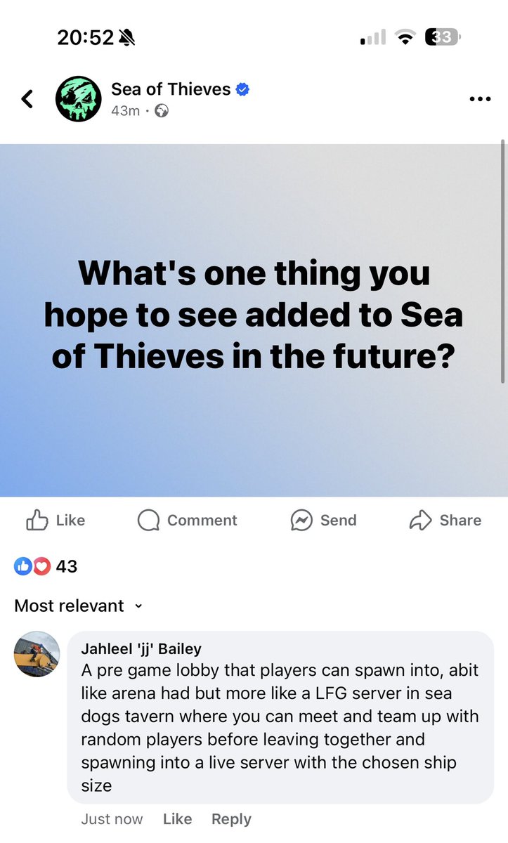 Open crew 2.0 #SeaOfThieves #sot <a href="/SeaOfThieves/">Sea of Thieves</a>