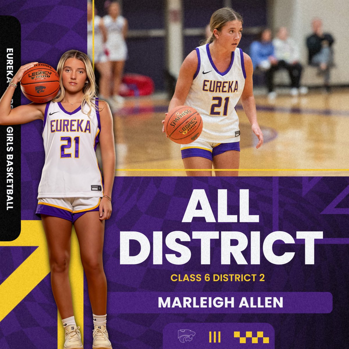 Eureka HS Women’s Basketball (@eurekamowbb) on Twitter photo Congrats to Marleigh Allen for being selected All District!
<a href="/MarleighAllen/">Marleigh Allen</a> <a href="/EHSActivityDir/">Eureka HS Activities</a> <a href="/ehsbbboosters/">EHS BB Boosters</a> <a href="/ehsjrwildcats/">Eureka HS Junior Wildcats Basketball</a> Congrats to Marleigh Allen for being selected All District!
<a href="/MarleighAllen/">Marleigh Allen</a> <a href="/EHSActivityDir/">Eureka HS Activities</a> <a href="/ehsbbboosters/">EHS BB Boosters</a> <a href="/ehsjrwildcats/">Eureka HS Junior Wildcats Basketball</a>