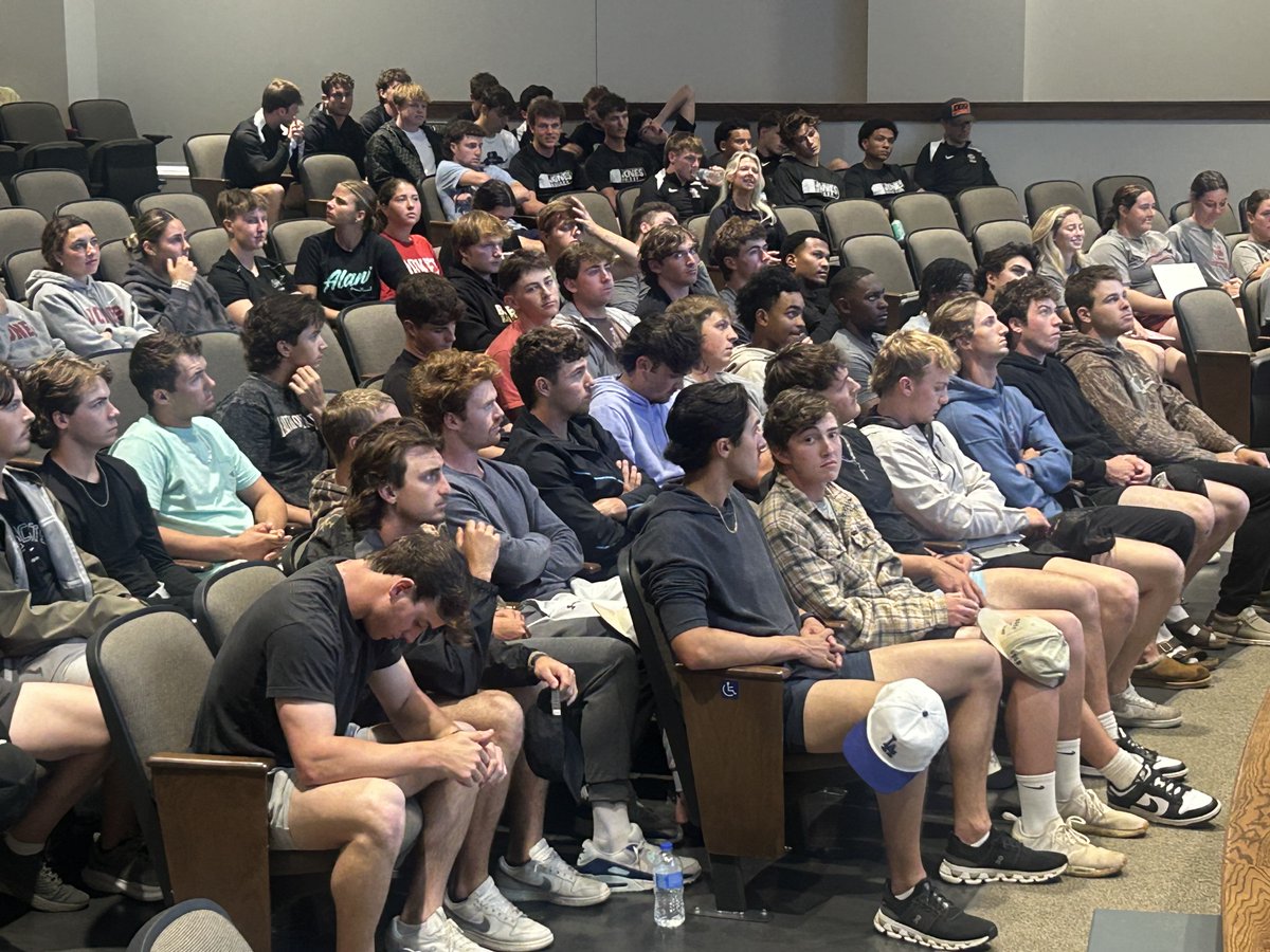 Our earnest thanks to Jones College Athletics for inviting FCA to be part of their monthly Leadership Academy Program. 
All coaches and athletes on campus today were in the house! 
#defining”it.”