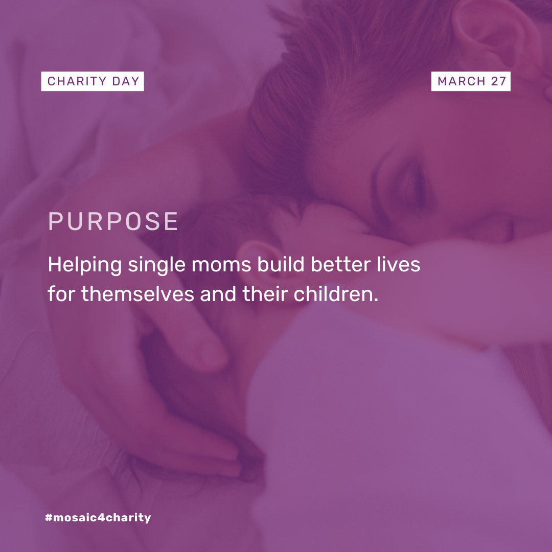 GetMosaicYeg's tweet image. 🧡This #CharityDay, we're teaming up with Kaleo Collective to support single moms and theor children!
On March 27, 5% of all sales and approved quotes will go towards breaking cycles of financial & emotional hardship. Let's give back together!💕