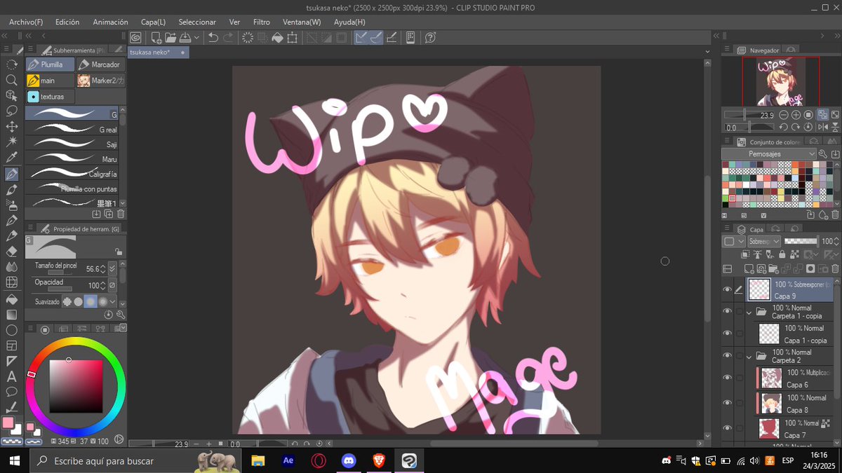 Tsukasa Wip! Render practice
#artmoots #wip #psjk #tsukasa #render