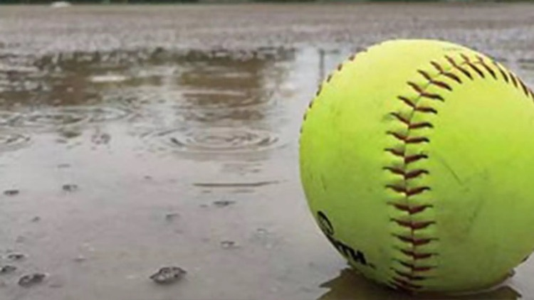 PortAllenPels's tweet photo. This morning's rain caused today's @PelsSoftball game to be rescheduled to Wednesday at 5pm! 😊💙🥎 https://t.co/CGaOv5rSRY