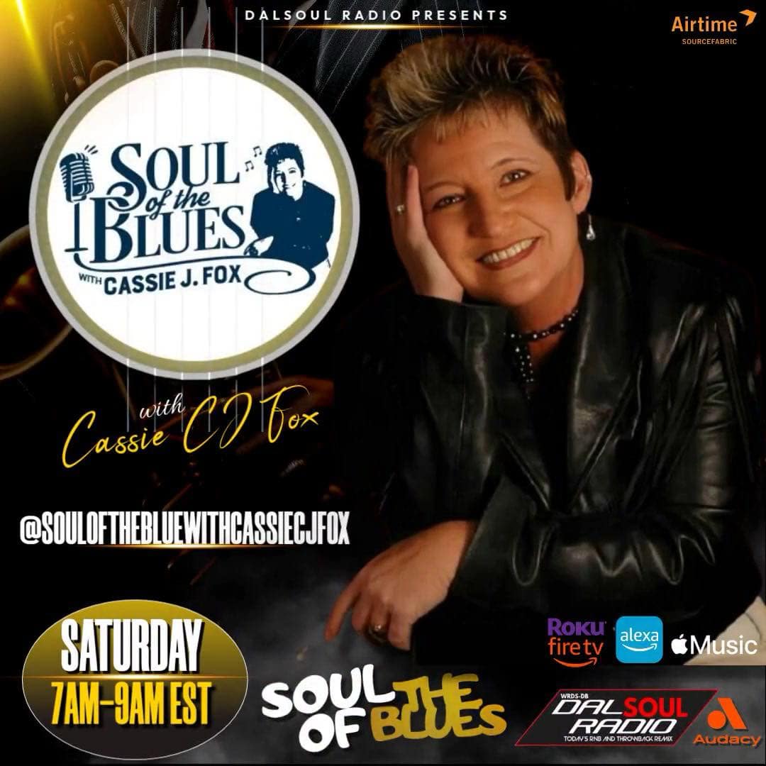 CassieJFox's tweet photo. #NewImage  Thank You So Much DJ Tek Lyve  for the cool logo image revision. 
SOTB With Cassie CJ Fox - New time: Saturday Mornings @ 7-9am EST On Dal Soul Radio. #SOTB #WRDS #DalSoulRadio #CassieCJFox #DJTekLyve #NewTime #DayPart #Streaming #TheCarolinas