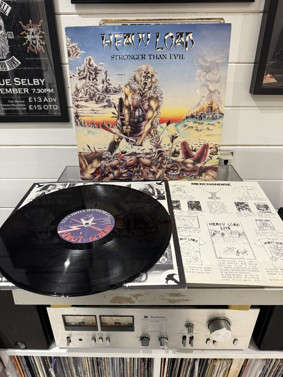 ricksaints76's tweet image. youtu.be/lVgjcFivSag?si…
Classic old school Swedish metal #vinylcollection #HeavyLoad