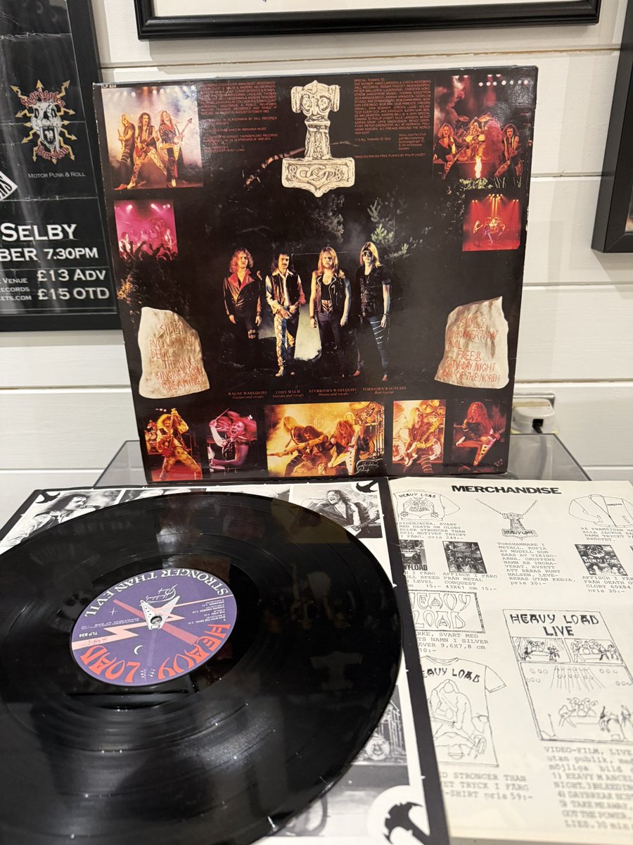 ricksaints76's tweet image. youtu.be/lVgjcFivSag?si…
Classic old school Swedish metal #vinylcollection #HeavyLoad