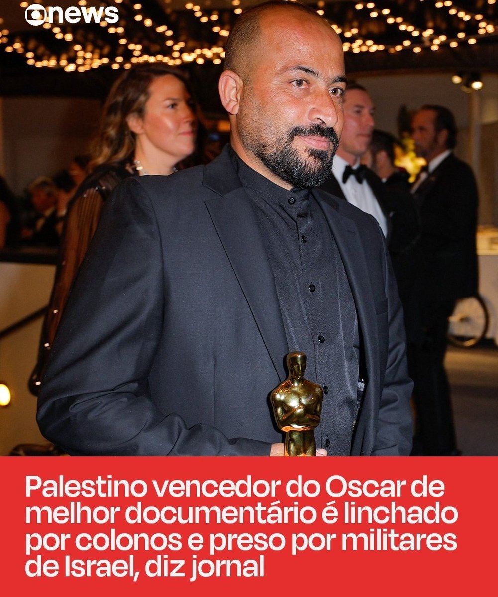 PedroRonchi2's tweet image. Se Israel fez isso com quem ganhou Oscar e ficou conhecido no mundo inteiro, imagina o que não faz com cidadãos palestinos comuns?