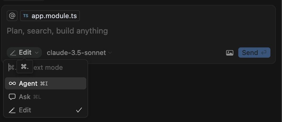 I can't be the only person that always switches to Edit mode with Claude 3.5 in Cursor for every request. Ask and Agent goes way overboard