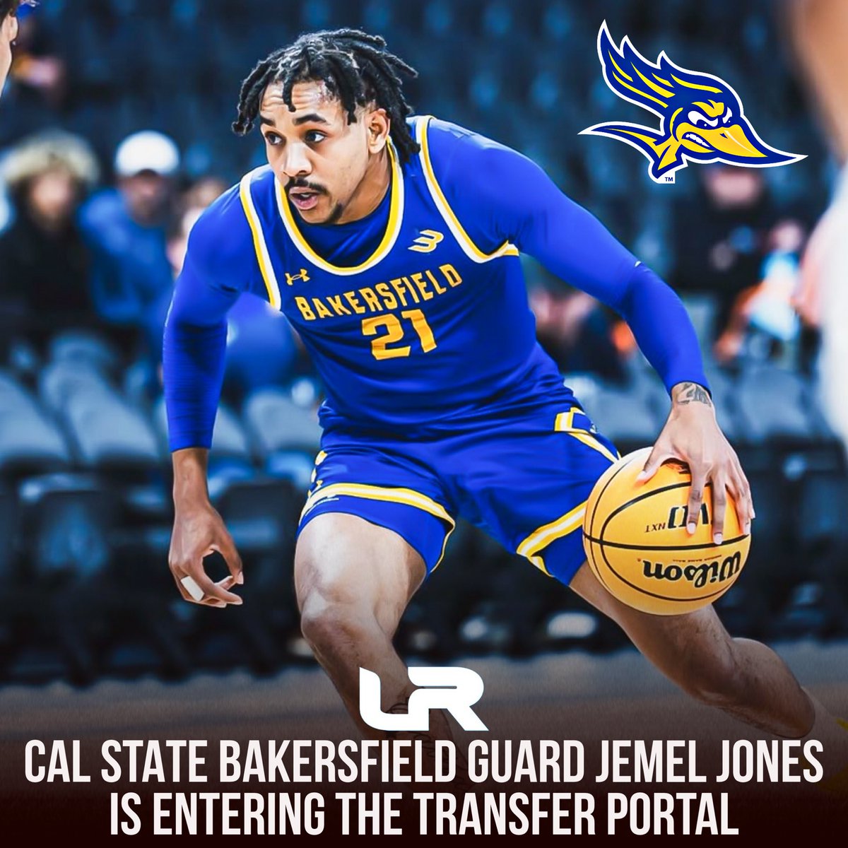 NEWS: Cal State Bakersfield guard Jemel Jones is entering the transfer portal, his agent Daniel Poneman of <a href="/WEAVE/">WEAVE</a> told <a href="/LeagueRDY/">League Ready</a>.

Jones began his career at the JUCO level before playing this season for Cal State Bakersfield. He’s a native of Chicago, Illinois.

He averaged