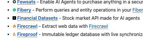 I am building a stock market MCP server.

It’s officially listed on the MCP Github.

My server lets you get:
1 • financial statements
2 • stock prices
3 • market news

Shoutout to <a href="/tadasayy/">Tadas Antanavicius</a> for the PR review!

I am super bullish on agent architectures and protocols like MCP.