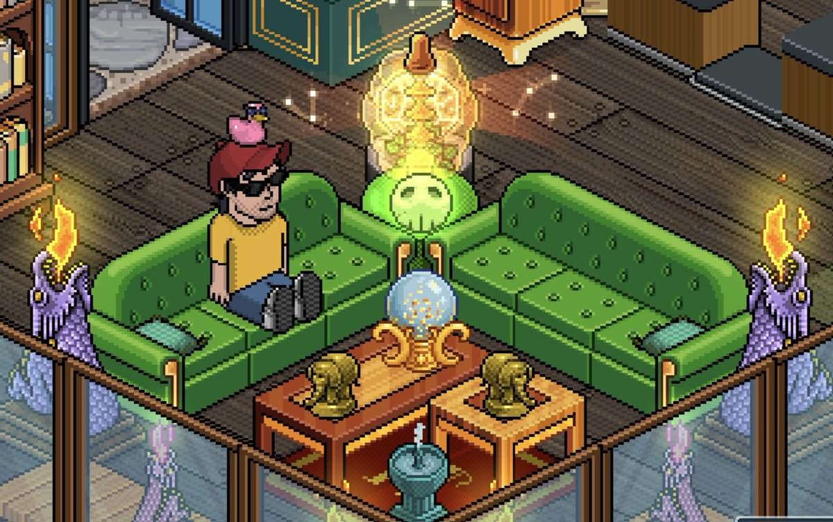 nuevo centro de mesa ✨️ #Habbo