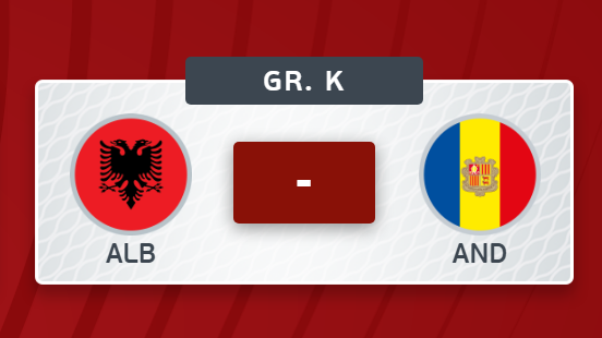 EURO2024DE's tweet photo. 🇦🇱🆚🇦🇩 #ALBAND 3:0 🔚
👉 Congrats, @FSHForg! 🎉
#WCQ | #EuroQualifiers https://t.co/jyLiRcvQ49