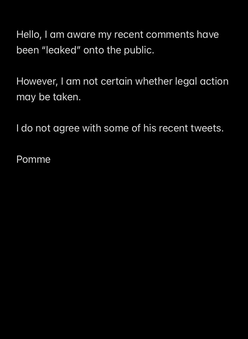 Pomme 🌒 (@pommeofficial) on Twitter photo 