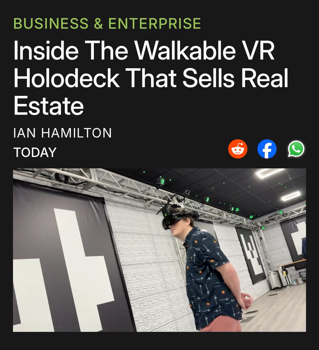 Alex Coulombe (@ibrews) on Twitter photo Pretty validating after 12 years of working to convince architectural stakeholders of the value of VR to now proclaim <a href="/AgileLens/">Agile Lens: Immersive Design</a> has been a major part of securing over $427 million in presales for one project. Pretty validating after 12 years of working to convince architectural stakeholders of the value of VR to now proclaim <a href="/AgileLens/">Agile Lens: Immersive Design</a> has been a major part of securing over $427 million in presales for one project.