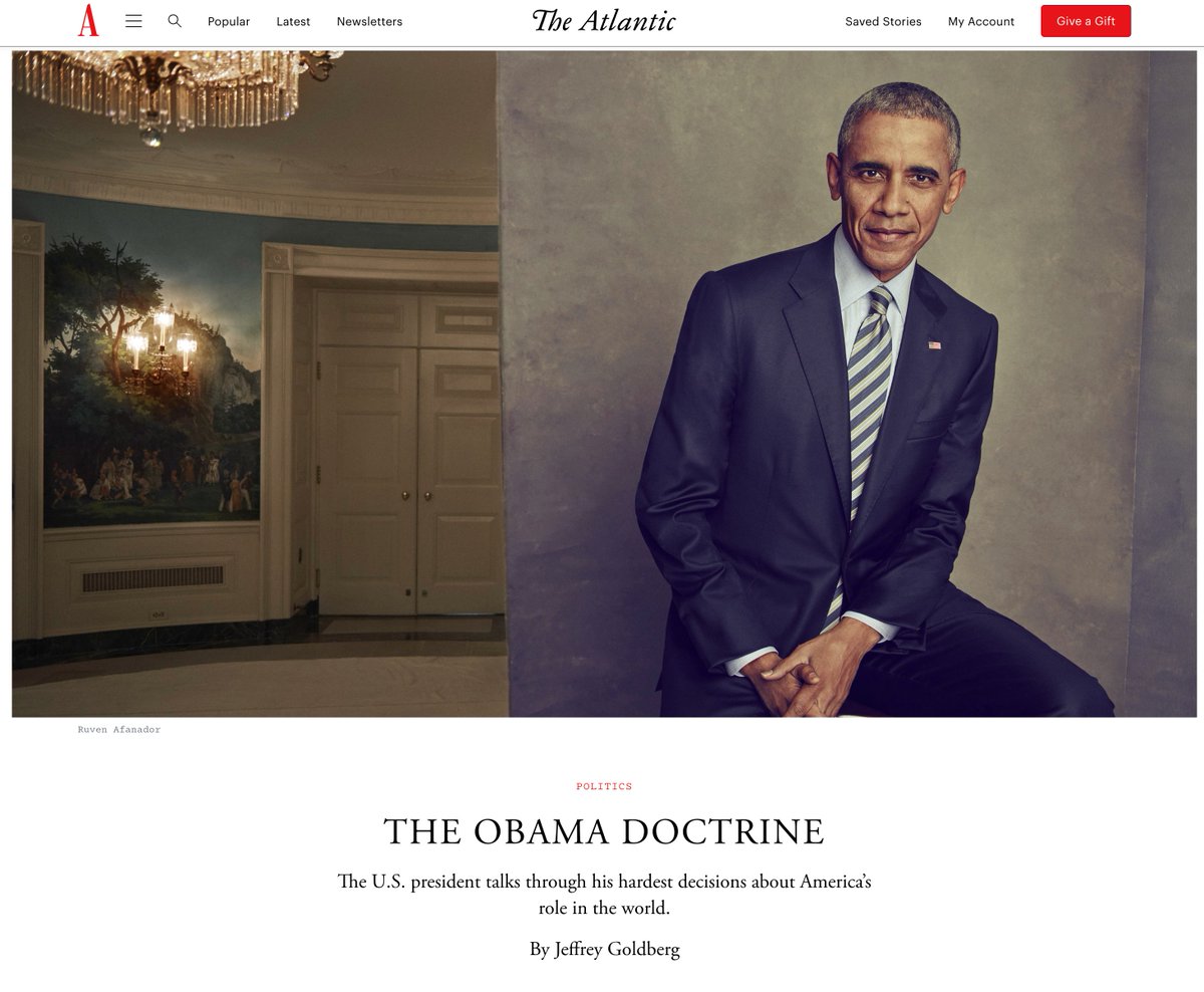 Graham Brookie (@grahambrookie) on Twitter photo In a previous life, <a href="/brhodes/">Ben Rhodes</a> asked me to coordinate this piece with <a href="/JeffreyGoldberg/">Jeffrey Goldberg</a>.
We emailed and called, but at no point did anyone...
GROUP CHAT THE COUNTERTERRORISM PLAN. In a previous life, <a href="/brhodes/">Ben Rhodes</a> asked me to coordinate this piece with <a href="/JeffreyGoldberg/">Jeffrey Goldberg</a>.
We emailed and called, but at no point did anyone...
GROUP CHAT THE COUNTERTERRORISM PLAN.