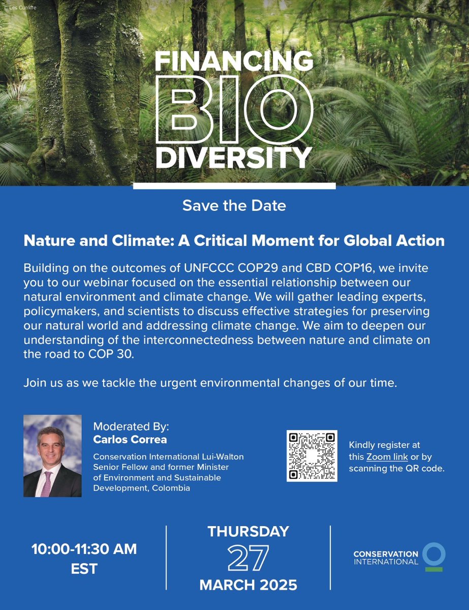 Ambition Loop (@ambition_loop) on Twitter photo 🌍🌱 This Thursday! Join Mangrove Breakthrough Ambassador <a href="/CarlosECorreaE/">Carlos Eduardo Correa</a> and Hub Executive Director <a href="/IgnaceBeguin/">Ignace Beguin</a> for a webinar hosted by <a href="/ConservationOrg/">Conservation Intl</a>:
Nature & Climate: A Critical Moment for Climate Action
📅 3/27 | ⏰ 10-11:30 EST |🔗 Register:
us02web.zoom.us/webinar/regist… 🌍🌱 This Thursday! Join Mangrove Breakthrough Ambassador <a href="/CarlosECorreaE/">Carlos Eduardo Correa</a> and Hub Executive Director <a href="/IgnaceBeguin/">Ignace Beguin</a> for a webinar hosted by <a href="/ConservationOrg/">Conservation Intl</a>:
Nature & Climate: A Critical Moment for Climate Action
📅 3/27 | ⏰ 10-11:30 EST |🔗 Register:
us02web.zoom.us/webinar/regist…