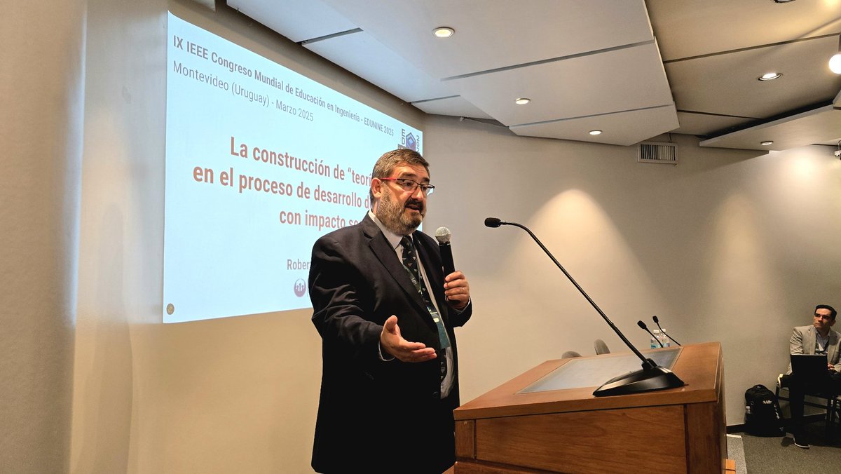 🔬 ¿Cómo se genera conocimiento en el desarrollo de tecnología con impacto social?

Roberto Giordano Lerena, decano de la <a href="/FIUFASTA/">Ingeniería UFASTA</a>, presentó en #EDUNINE2025 cómo integrar teoría y contexto local para impulsar innovaciones significativas.