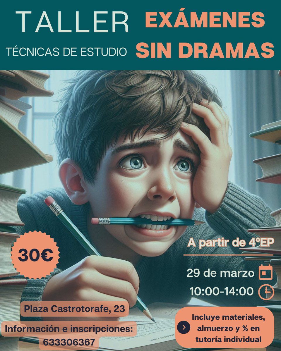 Exámenes sin dramas 🥳