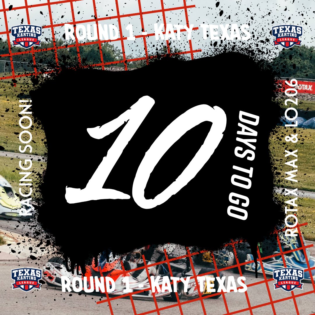 TKL_racekarts's tweet image. 10-days to go until Friday practice at GCKI, Katy. go.tklrace.com/REGHERE if you have not completed registration and you need tires for Rotax MAX the deadline is Wednesday. Important: You are not required to buy fuel or tires from the series.

#karting #kartlife #racerotax