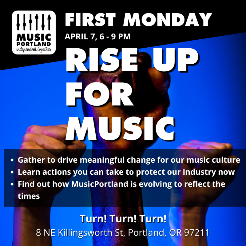 Join us next Monday, April 7 from 6–9 PM at Turn! Turn! Turn! for an evening of connection, action, and community. 

We’ll dive into the issues facing our industry and share how you can help shape what comes next. Hope to see you there!