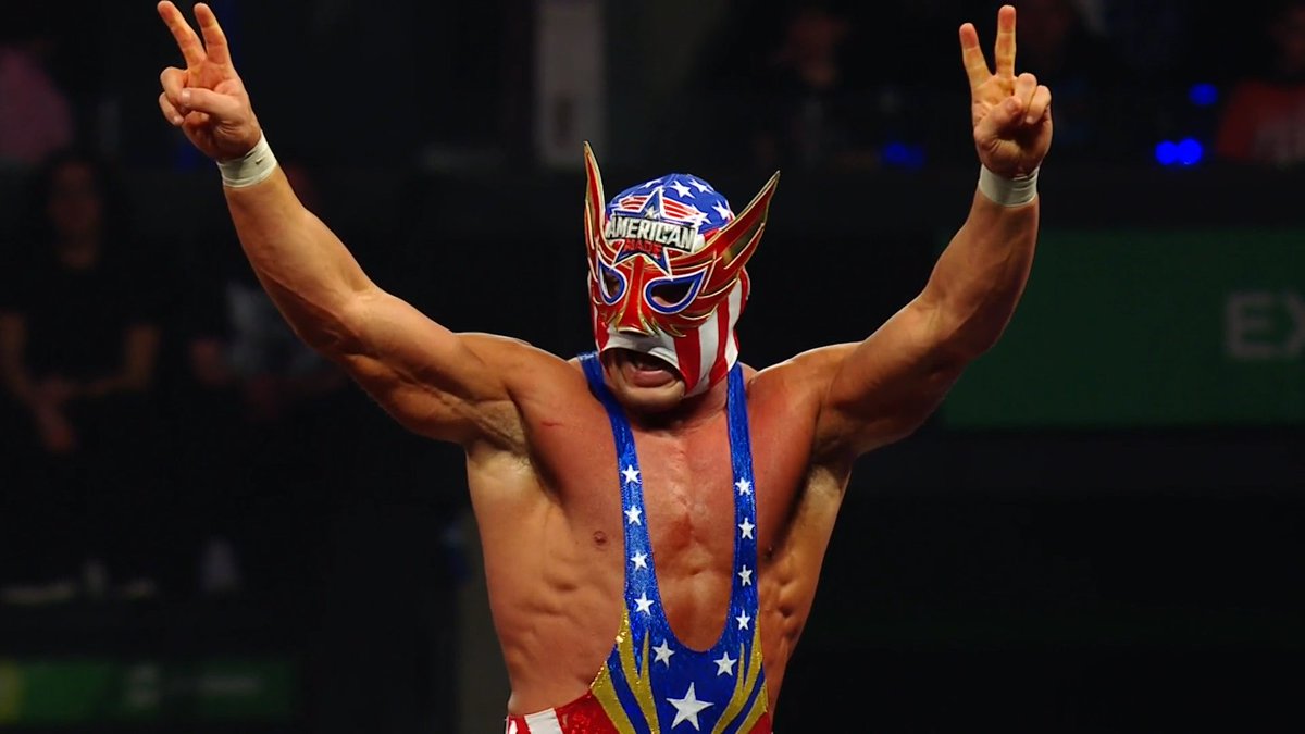 WWE's tweet image. EL GRANDE AMERICANO
1-0