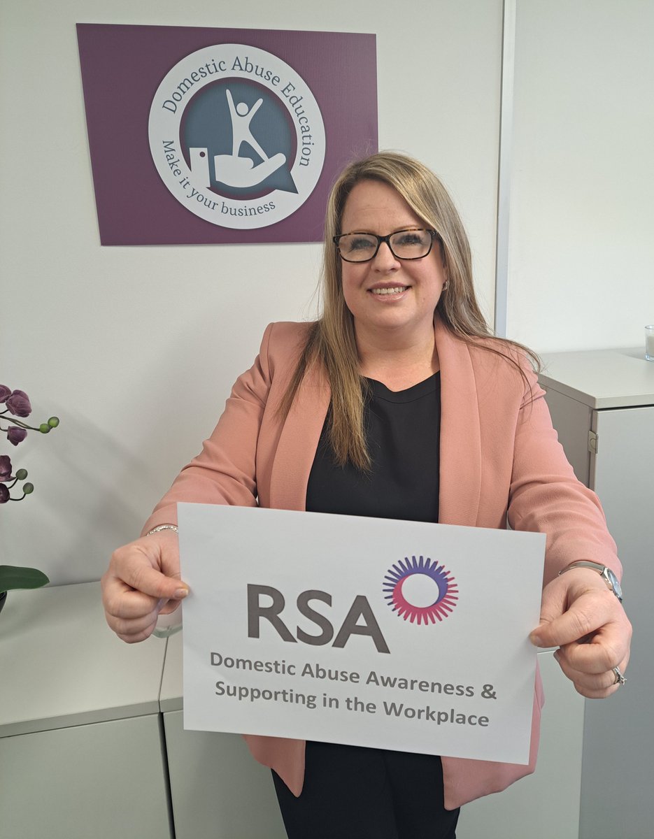 Domestic Abuse Education - Sharon Livermore MBE (@daeducationuk) on Twitter photo This afternoon we trained Domestic Abuse Awareness Champions at <a href="/rsagroup/">RSA Insurance Group</a> where they attended our CPD-accredited course.
The virtual session was attended by twelve employees, ensuring an interactive experience where everyone had the chance to ask questions.
Thank you <a href="/rsagroup/">RSA Insurance Group</a>🙏🏼 This afternoon we trained Domestic Abuse Awareness Champions at <a href="/rsagroup/">RSA Insurance Group</a> where they attended our CPD-accredited course.
The virtual session was attended by twelve employees, ensuring an interactive experience where everyone had the chance to ask questions.
Thank you <a href="/rsagroup/">RSA Insurance Group</a>🙏🏼