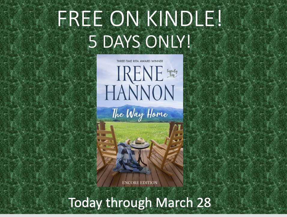 To celebrate spring I'm offering a free ebook of THE WAY HOME, which features  a journalist and a prosecuting attorney who go head-to-head as she pursues a story he wants no part of. Sparks fly—on many levels! Here's the link: amazon.com/dp/B0DN3768CZ Enjoy!