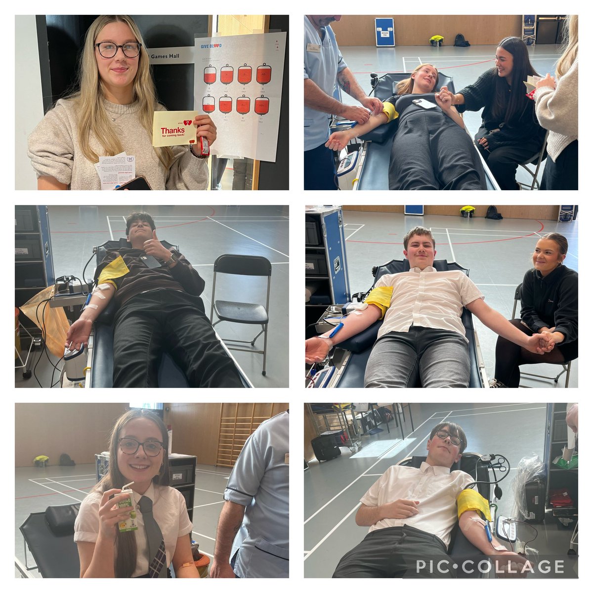 Bertha Park PE β½οΈπβοΈ (@berthaparkpe) on Twitter photo We once again welcomed <a href="/givebloodscot/">SNBTS-Scottish National Blood Transfusion Service</a> to <a href="/BerthaParkHigh/">Bertha Park High School</a> todayππ©Έ
Super proud of all of our senior pupils who managed to donateππ #hwb #si #ec We once again welcomed <a href="/givebloodscot/">SNBTS-Scottish National Blood Transfusion Service</a> to <a href="/BerthaParkHigh/">Bertha Park High School</a> todayππ©Έ
Super proud of all of our senior pupils who managed to donateππ #hwb #si #ec