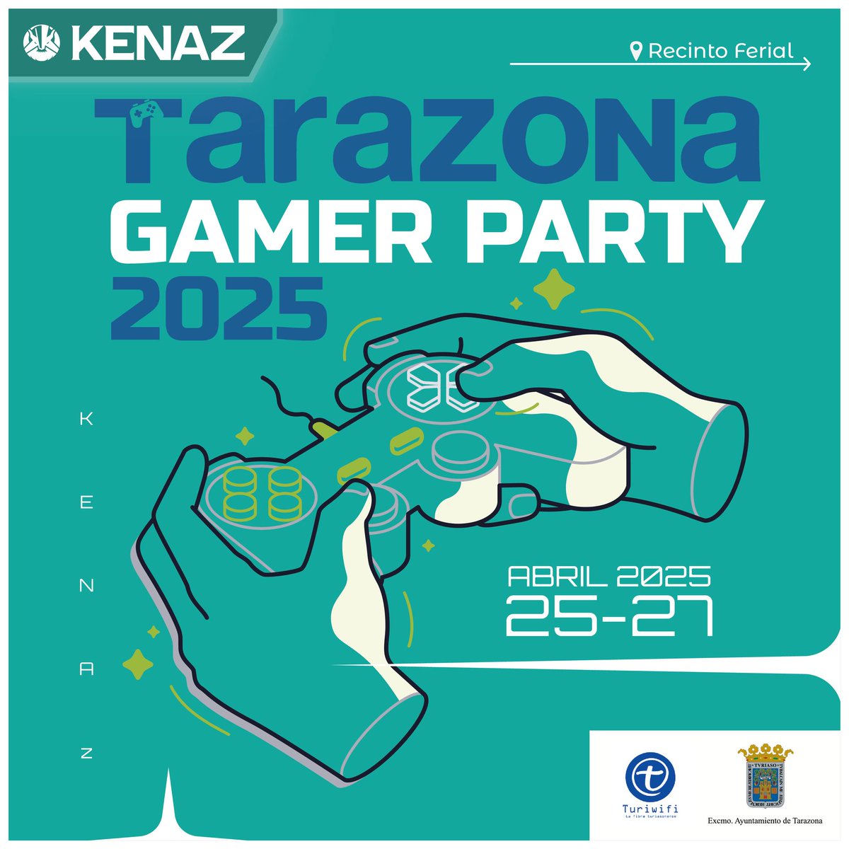 KenazESports's tweet photo. 📅Este 25, 26 y 27 de Abril en el recinto ferial de Tarazona celebramos la tercera edición de Tarazona Gamer Party.
🔹 50h de LAN PARTY
🔹 + 1000€ en premios
🔹 Torneos
🔹 Sorteos

Entradas:
https://t.co/okQQXnM2bJ https://t.co/riQQWdvJXJ