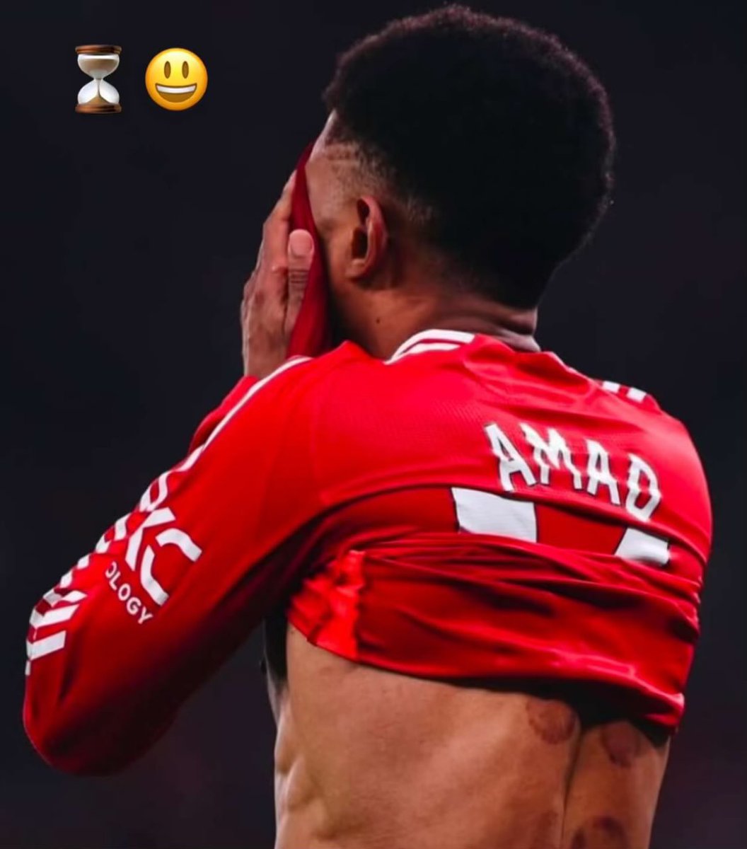 FabrizioRomano's tweet photo. 🚨👀 Amad Diallo on Snapchat, preparing for his comeback as soon as possible. https://t.co/vTw9amE5di