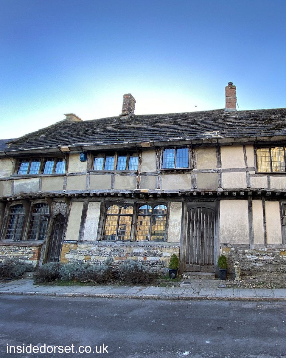 Beautiful Dorset homes - 3 and 5 Abbey Street, Cerne Abbas. These early 16th century buildings are now private homes but they were once Abbey tenements.