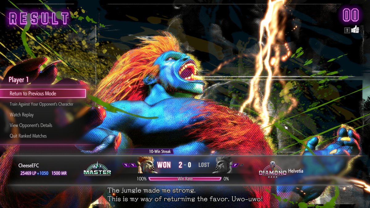 CheeseEFC's tweet photo. So I did end up getting Master rank, just not in the way I thought I was gonna. Apparently in one of the new updates, you gain a massive amount of points for going on a 10 win streak. 
It surprised me at first but at least it means that I know that I'm improving more. :D https://t.co/HuDkbDaW5T