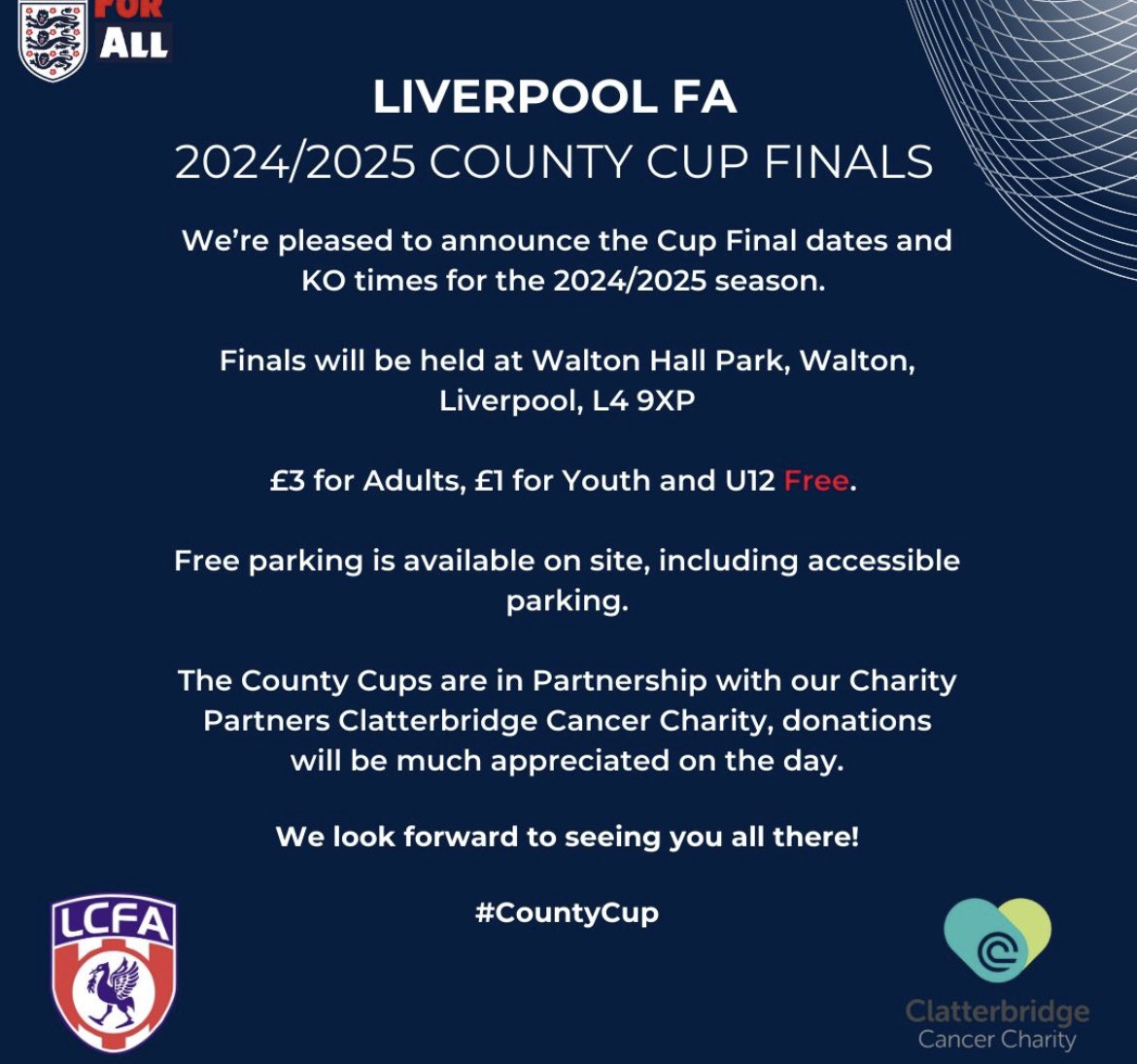 Vets County Cup Vets Final
24th May 
Kick Off 14:00
🏆