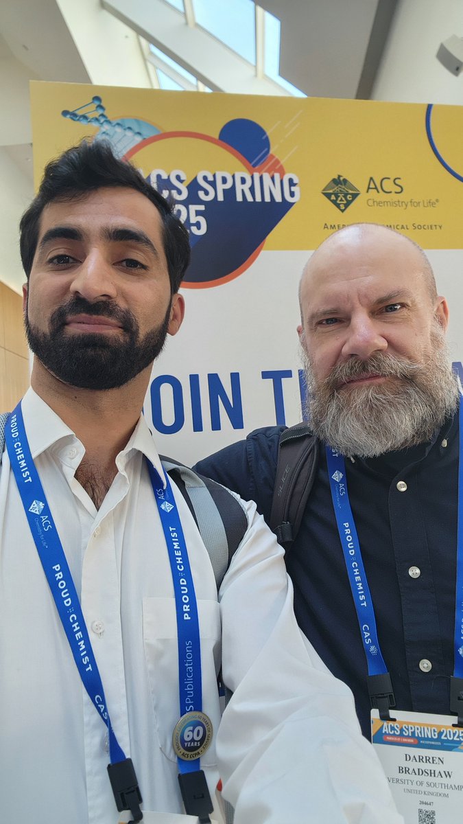 Found my dearest friend and amazing #MOFs scientist @mof at #ACSSpring2025