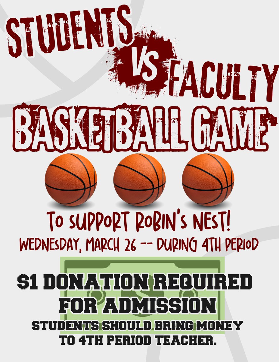 Don’t miss out on this opportunity! Should be a good time🤣