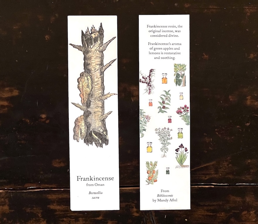 Mandy Aftel (@aftelierperfume) on Twitter photo My new fragrant bookmarks: BIBLIOSCENTS!👏👃📗
Scented with absolutely gorgeous Ginger, Vetiver, Frankincense, & Geranium to add a new olfactory dimension to your reading experience. $15 / set of 4.
<a href="/AbbevillePress/">abbevillepress</a>
Buy at aftelier.com/biblioscents
Or at bookshop.org/p/books/biblio… My new fragrant bookmarks: BIBLIOSCENTS!👏👃📗
Scented with absolutely gorgeous Ginger, Vetiver, Frankincense, & Geranium to add a new olfactory dimension to your reading experience. $15 / set of 4.
<a href="/AbbevillePress/">abbevillepress</a>
Buy at aftelier.com/biblioscents
Or at bookshop.org/p/books/biblio…