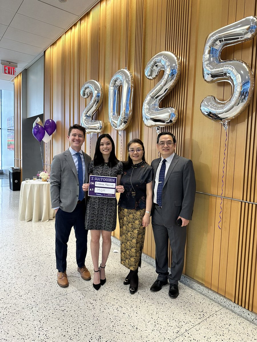 Finally set in that I’m moving back home to Boston! Incredibly grateful and excited to have matched in Internal Medicine at <a href="/MGHMedicine/">MassGeneral Medicine</a>. Thank you to my loved ones, friends, and mentors at <a href="/nyugrossman/">NYU Grossman School of Medicine</a> who have supported me throughout this journey!

 <a href="/mghmedres/">MGH IM Residents</a> #match2025