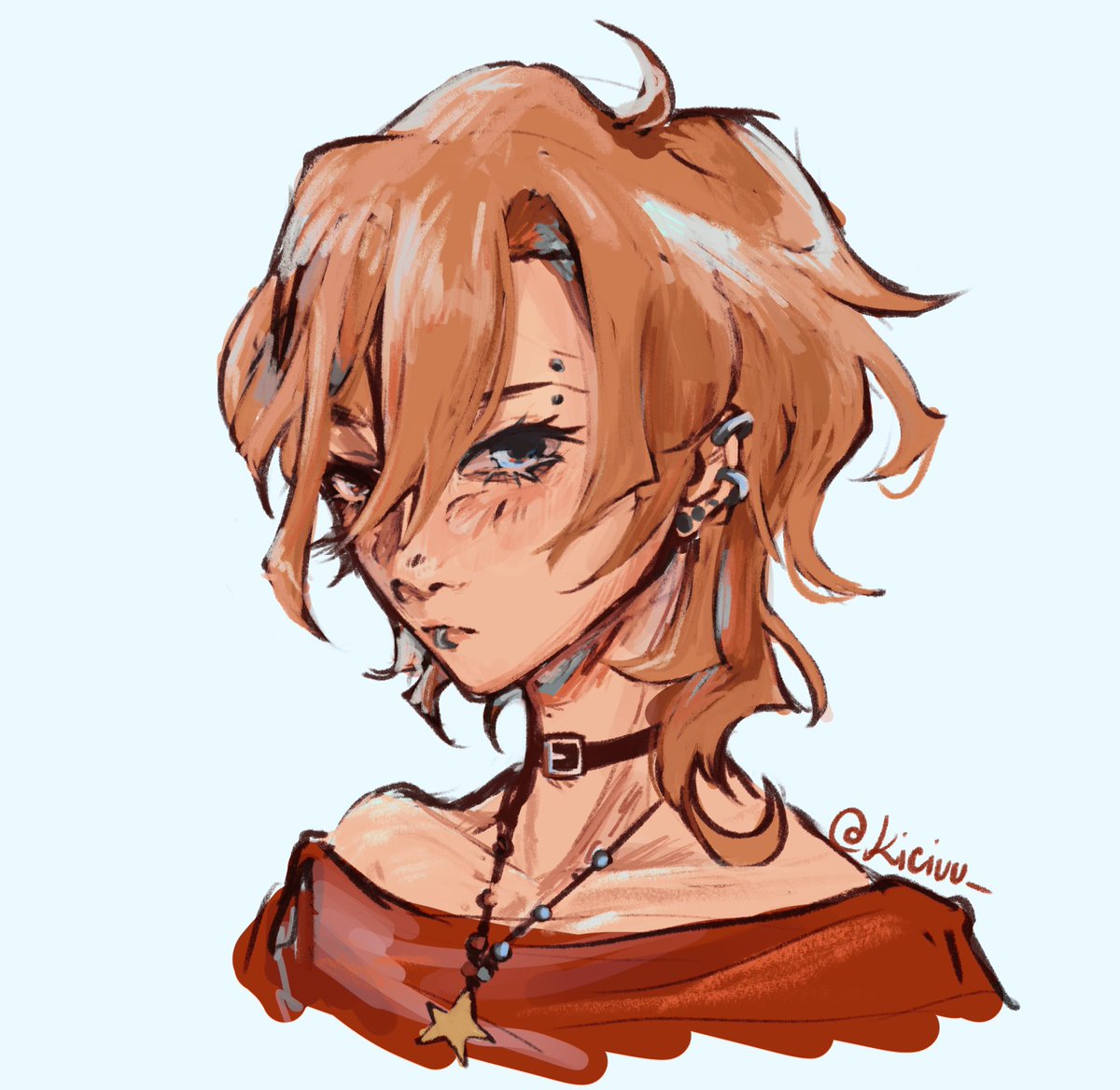 i miss my wife chuuya. chuuya. my wife.  i miss them #femchuuya #bsdfanart
